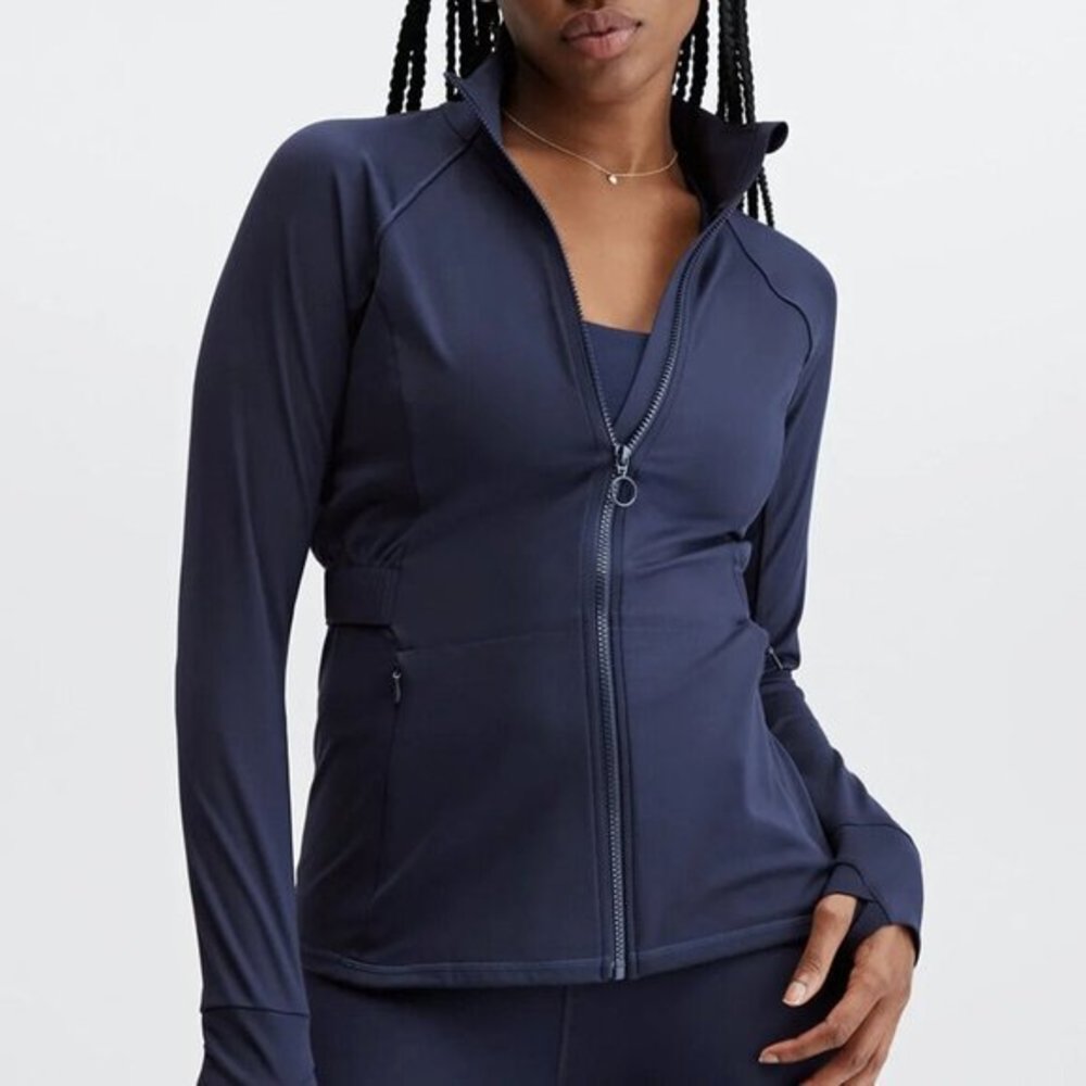 Fabletics Trinity Performance Jacket - Maroon - image 5